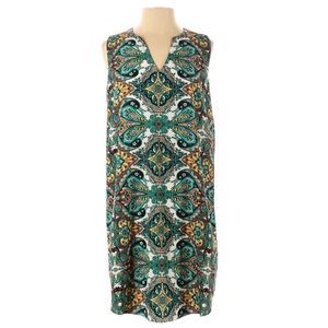 Renee C Sleeveless Dress Size Small Green
